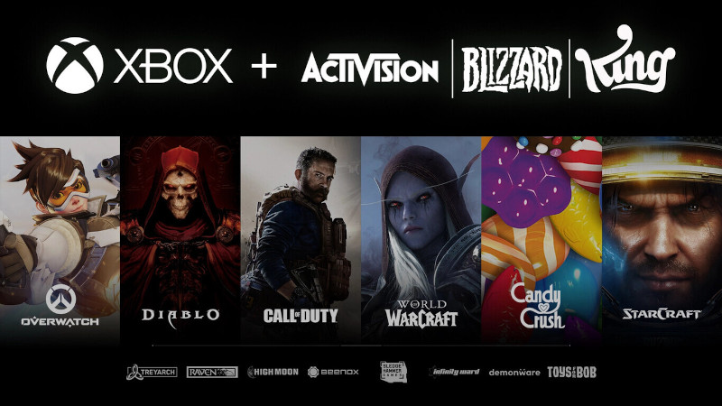 Microsoft avanza en la compra de Activision Blizzard después de la aprovación de la CMA