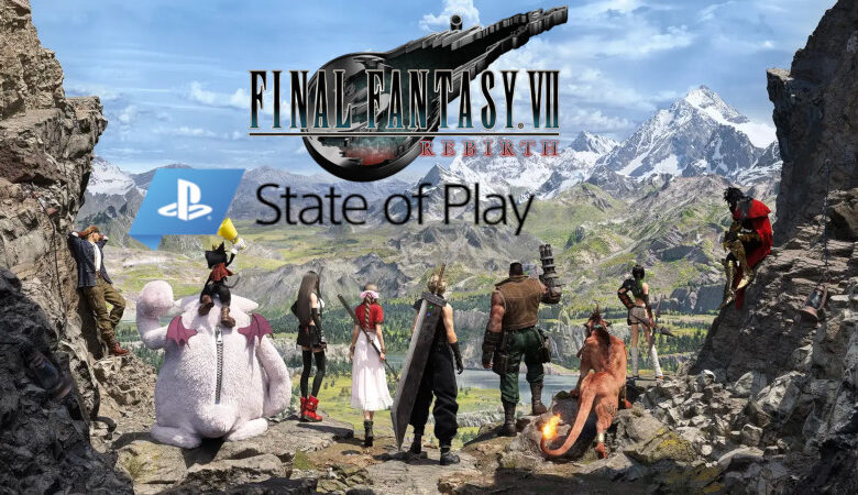 Sony anuncia un nuevo State of Play, pero esta vez enfocado a Final Fantasy VII Rebirth