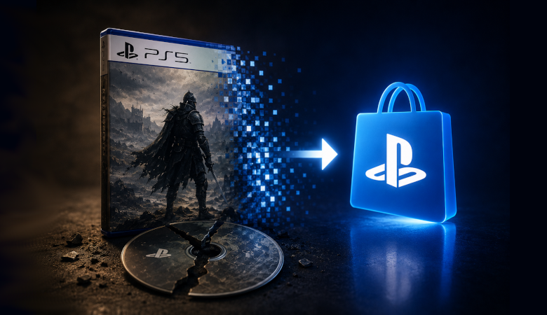 Sony confirma el fin del formato físico en PlayStation: los nuevos juegos serán exclusivamente digitales desde 2028